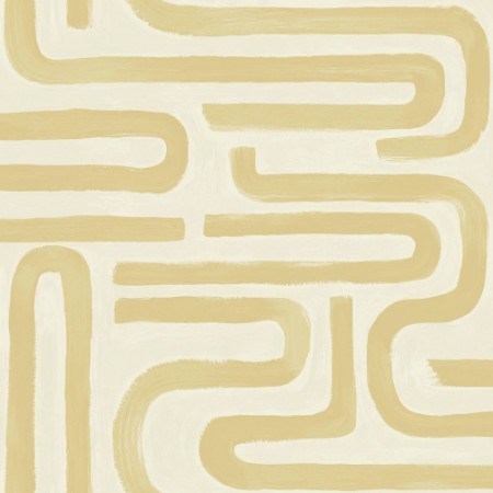 Brushed Geo Ochre - 14231 wallpaper Holden Decor