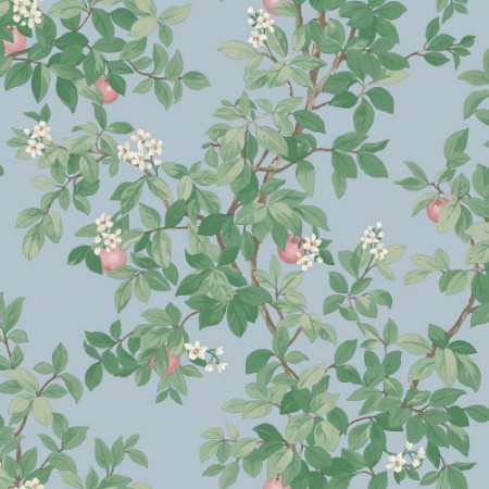 Orange Tree Sky Blue - 14243 wallpaper Holden Decor
