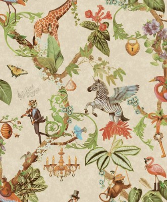 Safari Symphony Beige - 14260 wallpaper Holden Decor