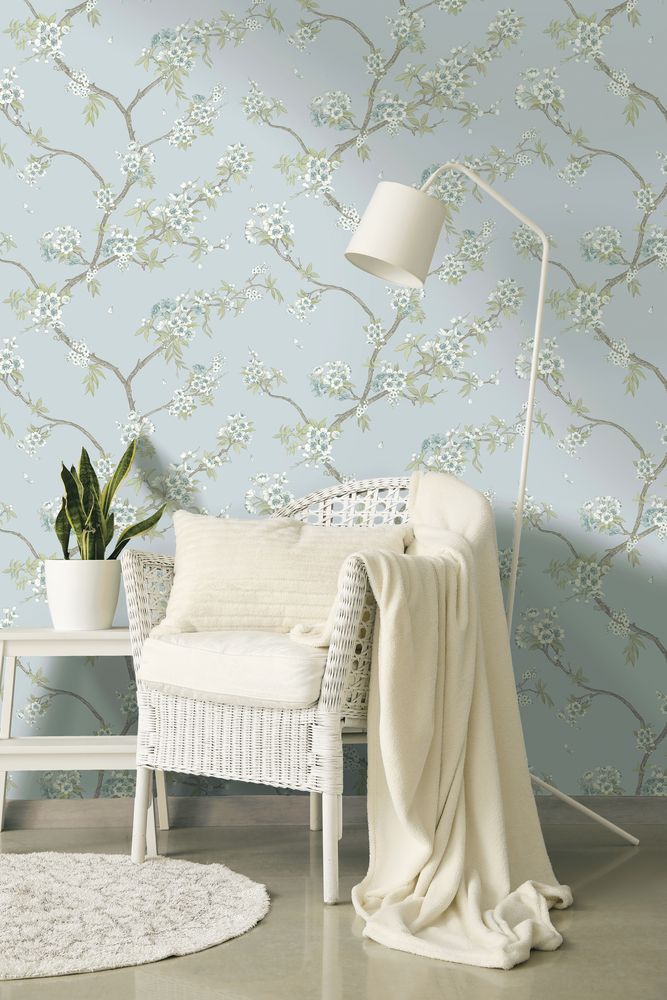 Cherry Blossom Blue - 14214 wallpaper Holden Decor
