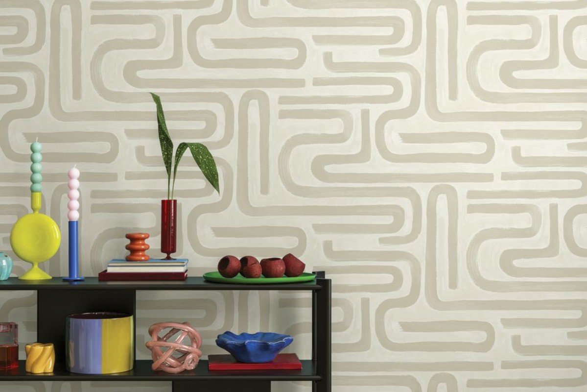 Brushed Geo Neutral - 14230 wallpaper Holden Decor