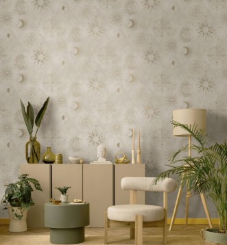 Cosmic Cream Gold - 14252 wallpaper Holden Decor