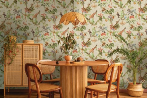 Safari Symphony Beige - 14260 wallpaper Holden Decor