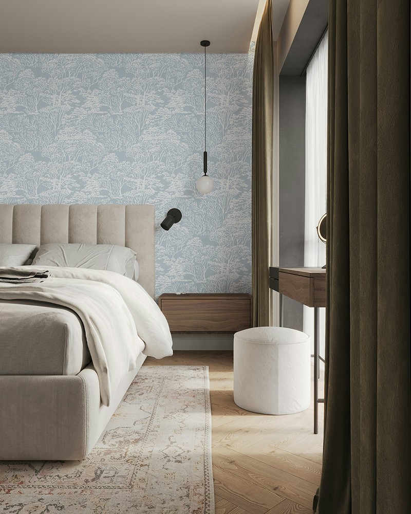 Loui Blue - 1055401-01 wallpaper Dreamland