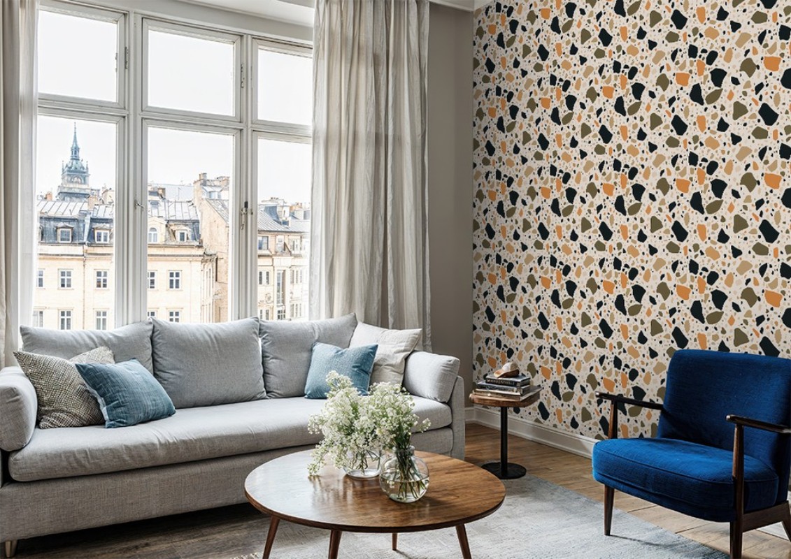 Ebbe Beige - 1050901-01 wallpaper in between