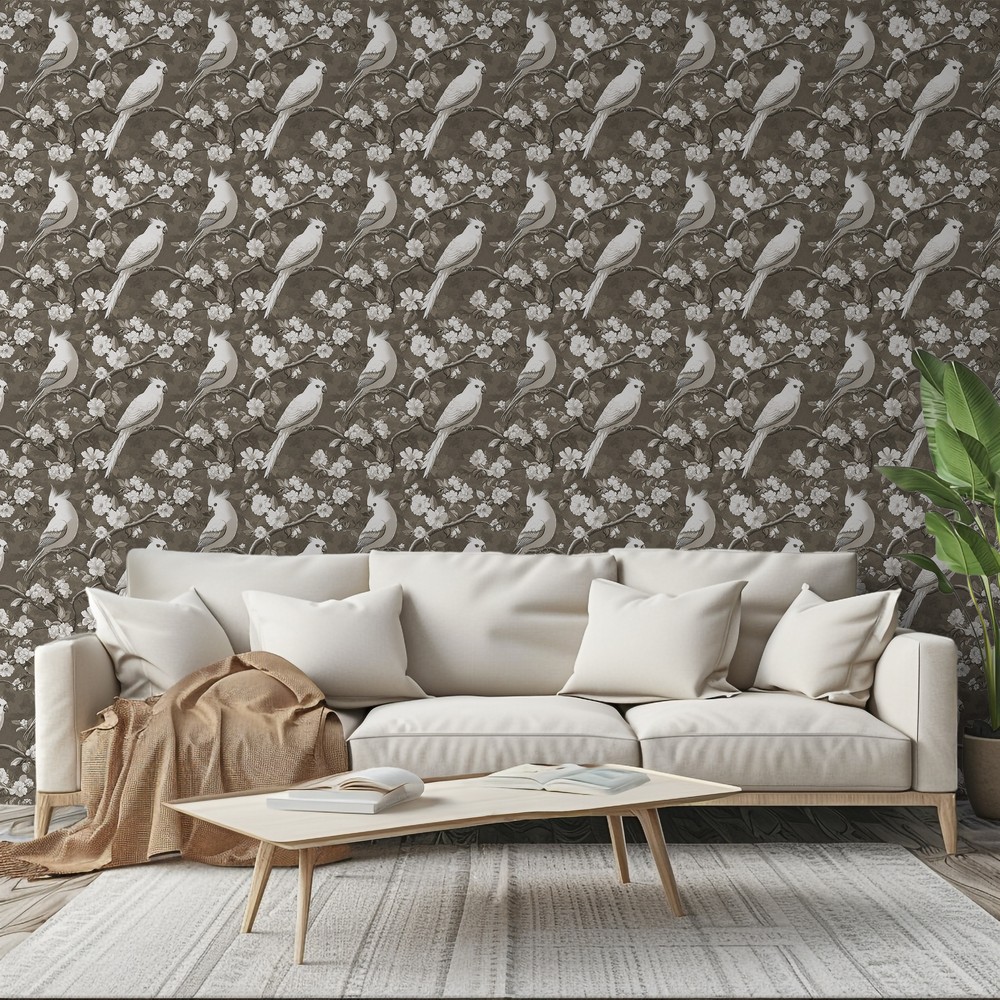 Gaston Beige - 1052801-01 wallpaper in between
