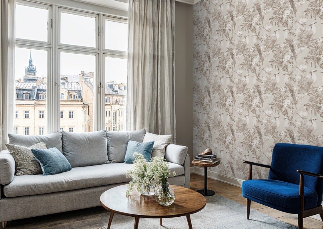 Marcel Beige - 1055601-01 wallpaper in between