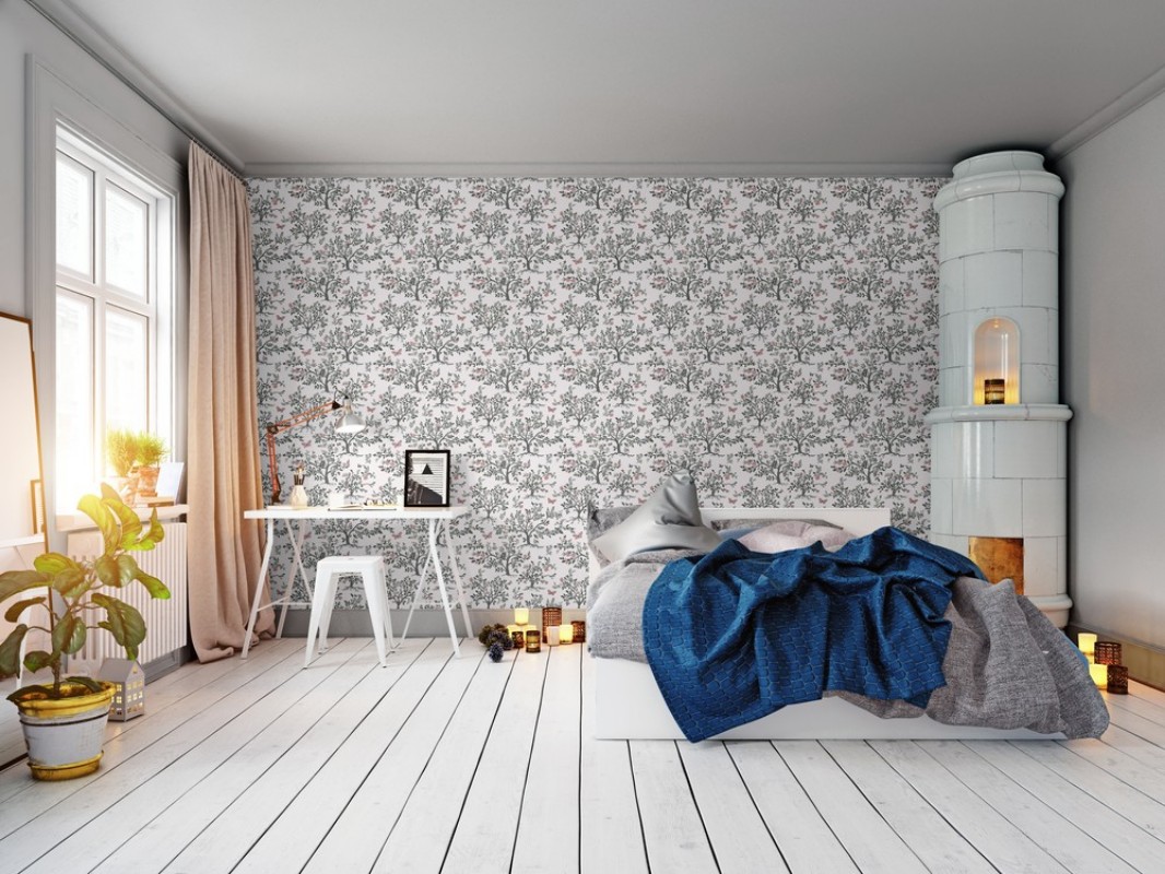 Penny Pink - 1058101-02 wallpaper in between