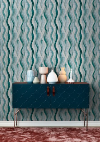 Stellan Blue - 1062201-01 wallpaper in between