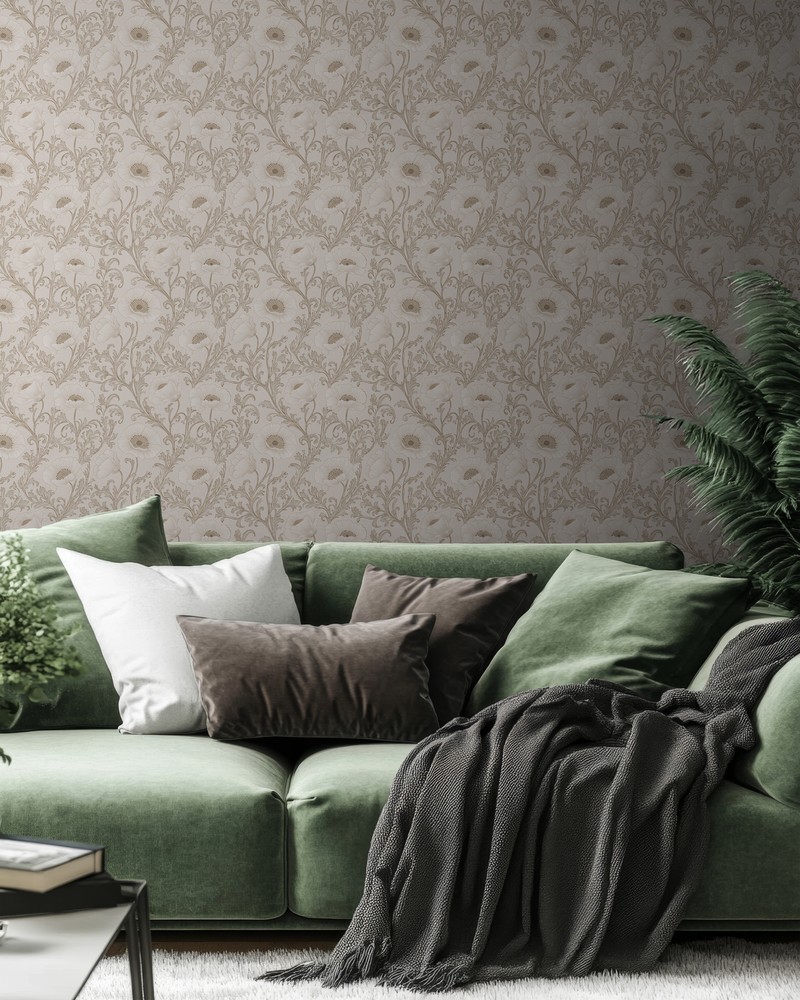 Dorte Beige - 1062401-03 wallpaper in between