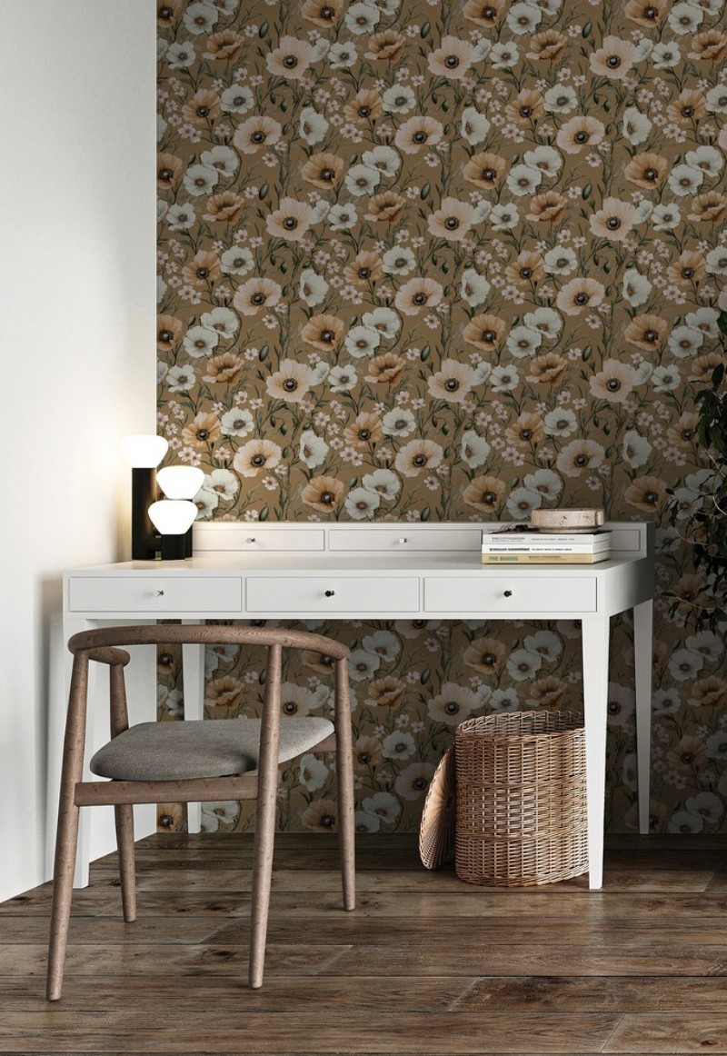 Daniella Beige - 1039601-01 wallpaper Scandza