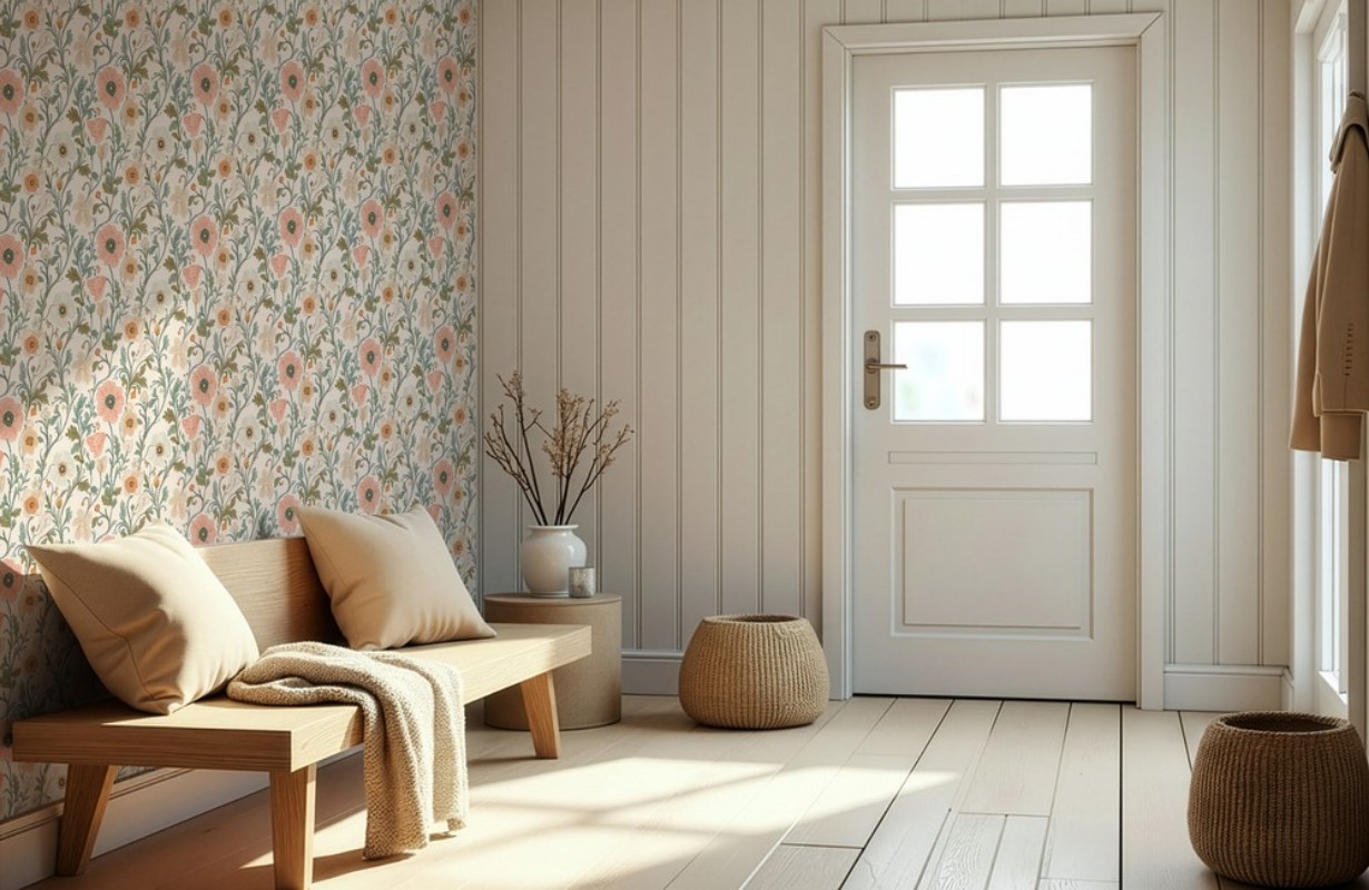 Peggy Beige - 1042301-01 wallpaper Scandza