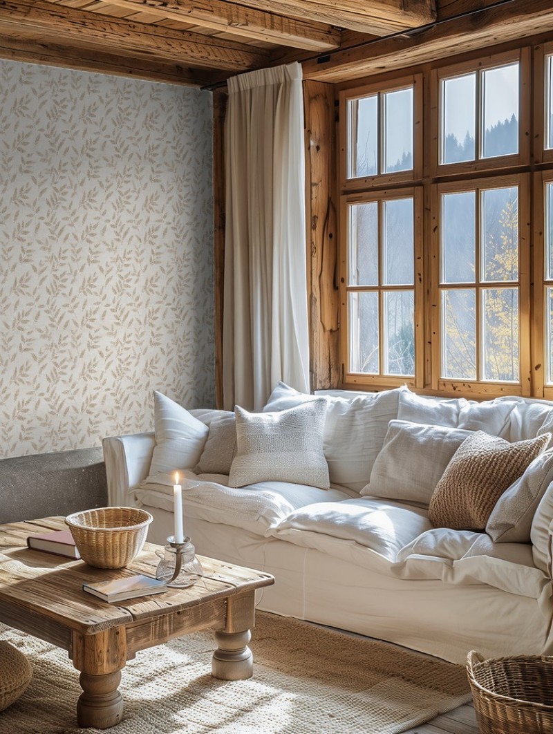 Aron Beige - 1044501-01 wallpaper Scandza