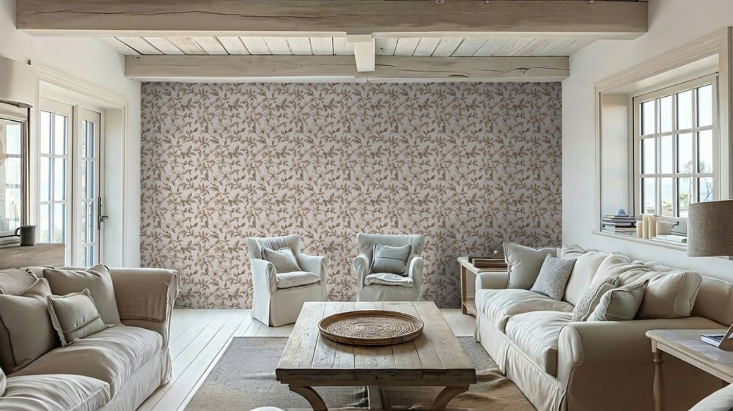 Jonna Beige - 1046301-01 wallpaper Scandza