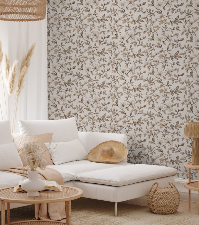 Jonna Beige - 1046301-01 wallpaper Scandza