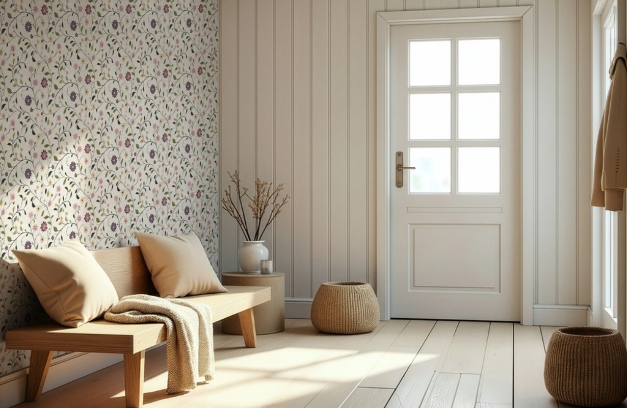 Boel Beige - 1049601-01 wallpaper Scandza