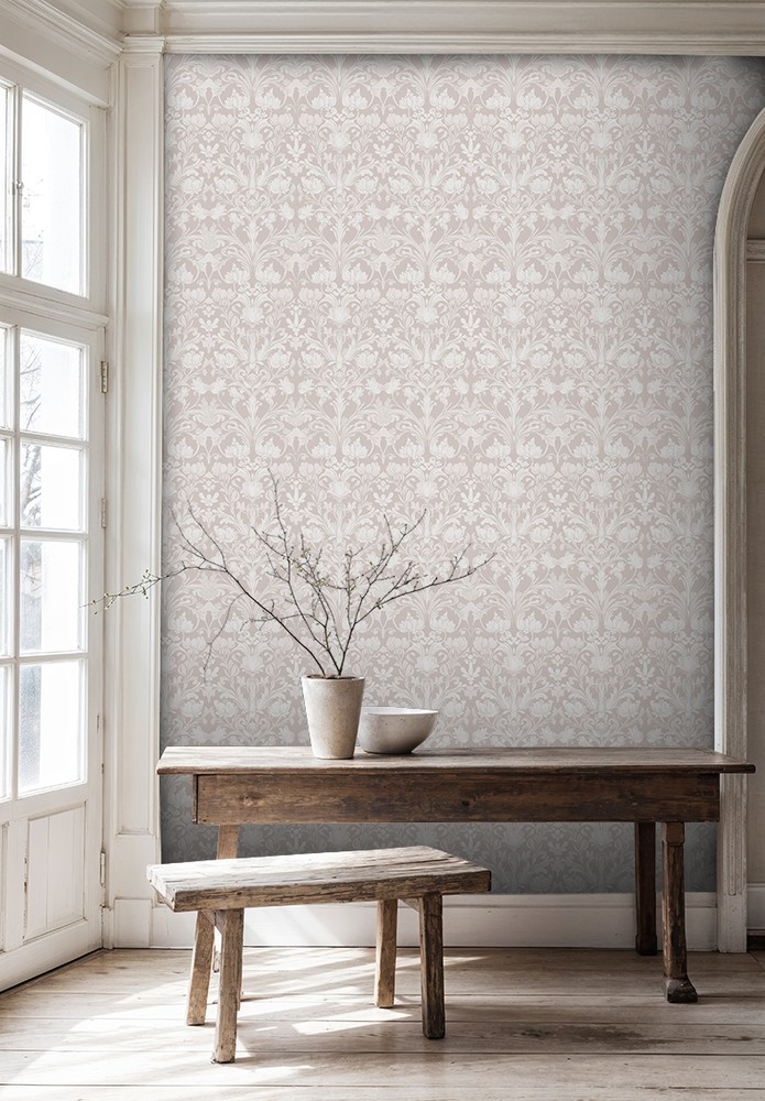 Norsholm Beige - 1056701-01 wallpaper Scandza