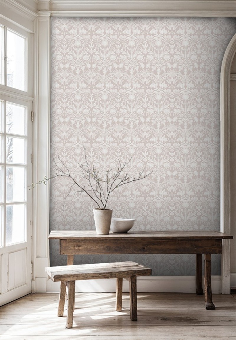Norsholm Beige - 1056701-01 wallpaper Scandza