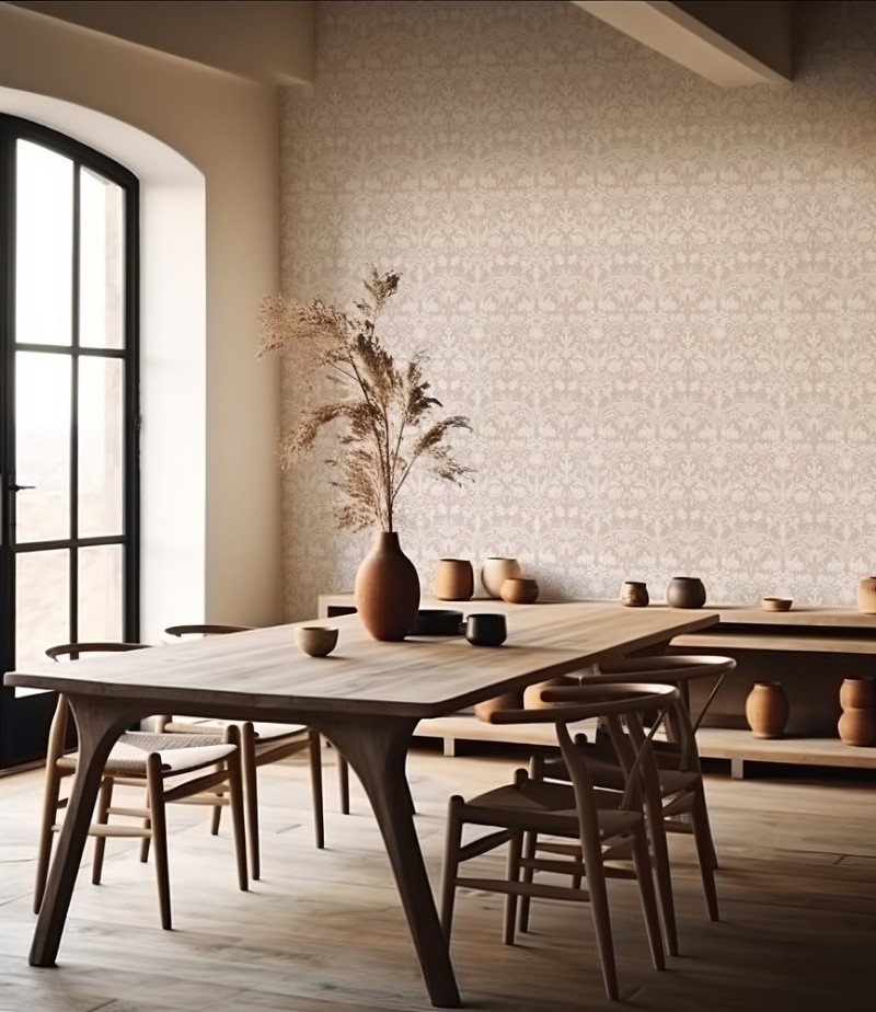 Norsholm Beige - 1056701-01 wallpaper Scandza