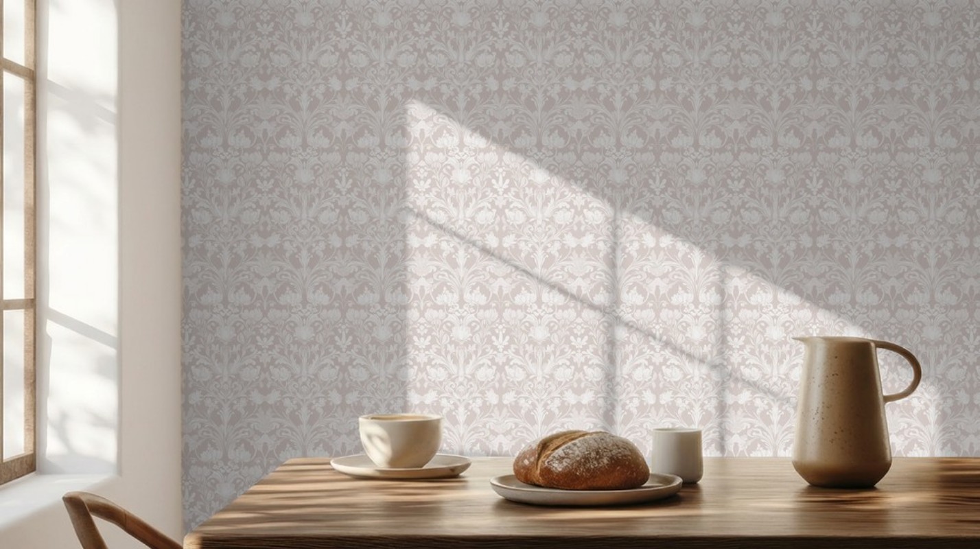 Norsholm Beige - 1056701-01 wallpaper Scandza