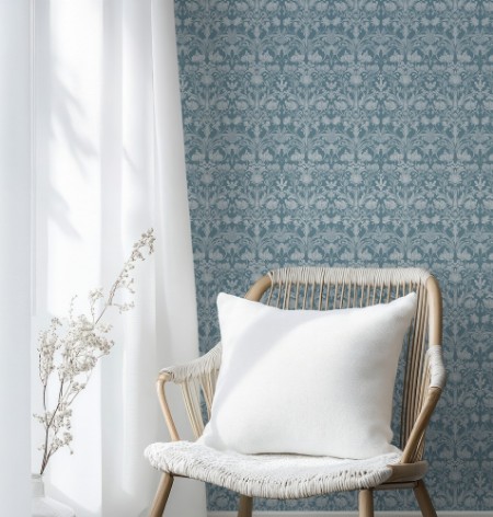 Norsholm Blue - 1056701-02 wallpaper Scandza