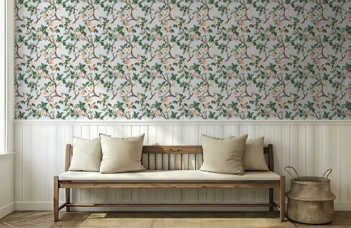 Nykvarn Blue - 1056801-02 wallpaper Scandza