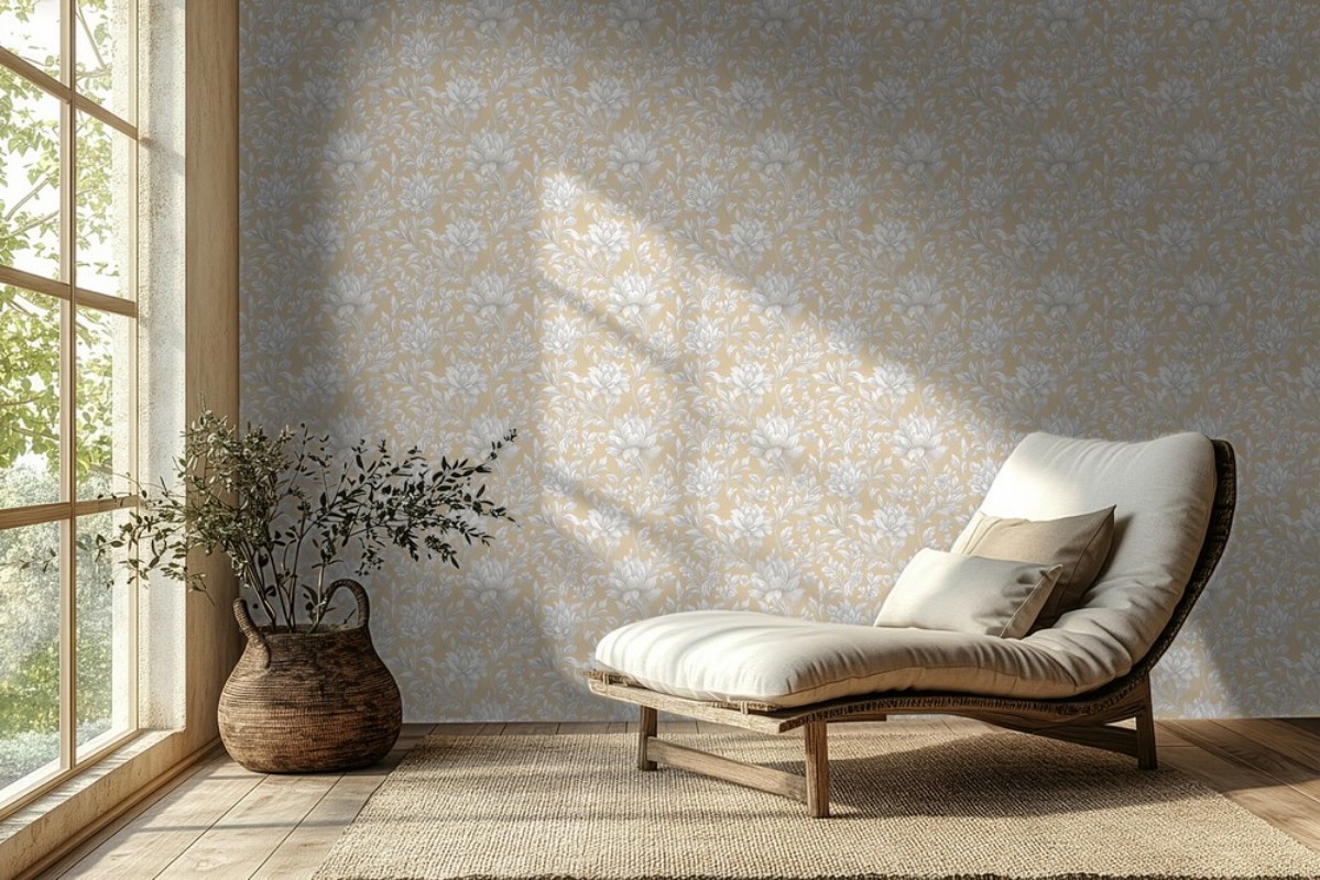 Oksana Yellow - 1057001-03 wallpaper Scandza