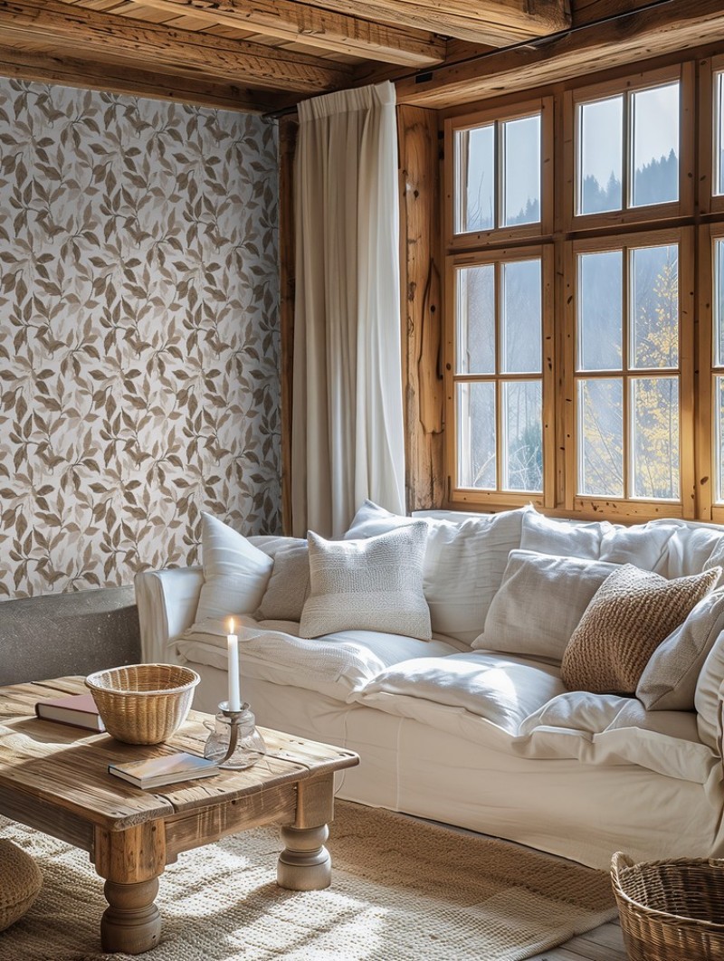 Olaus Beige - 1057101-01 wallpaper Scandza