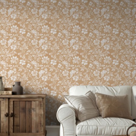 Paulina Yellow - 1057901-03 wallpaper Scandza