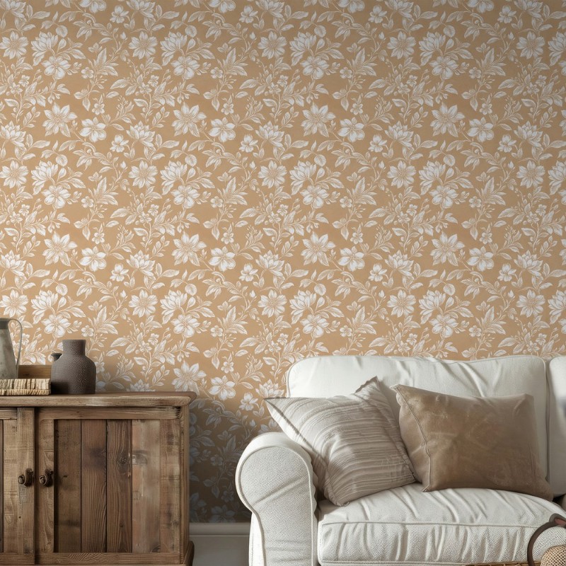 Paulina Yellow - 1057901-03 wallpaper Scandza