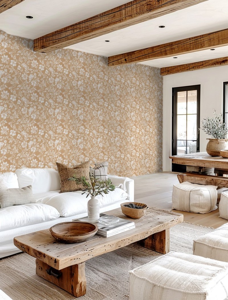 Paulina Yellow - 1057901-03 wallpaper Scandza