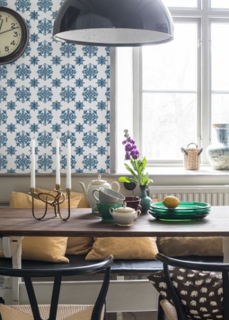 Petter Blue - 1058401-01 wallpaper Scandza