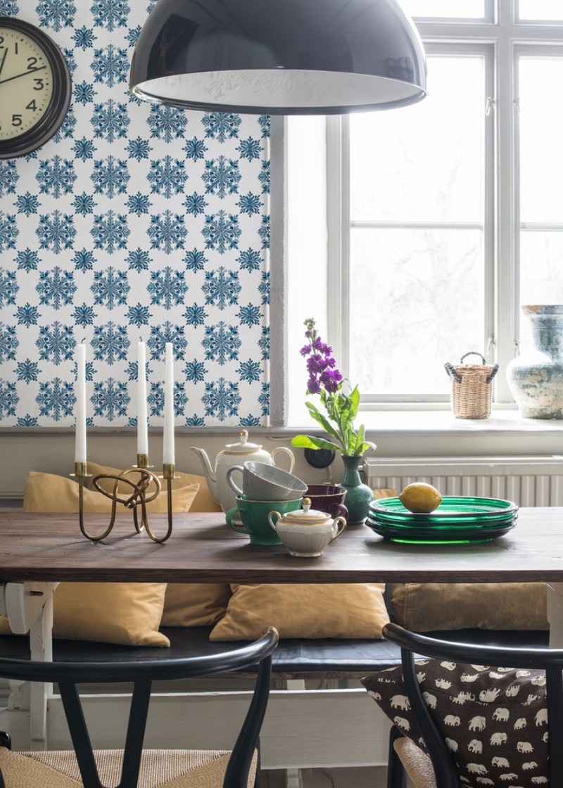 Petter Blue - 1058401-01 wallpaper Scandza
