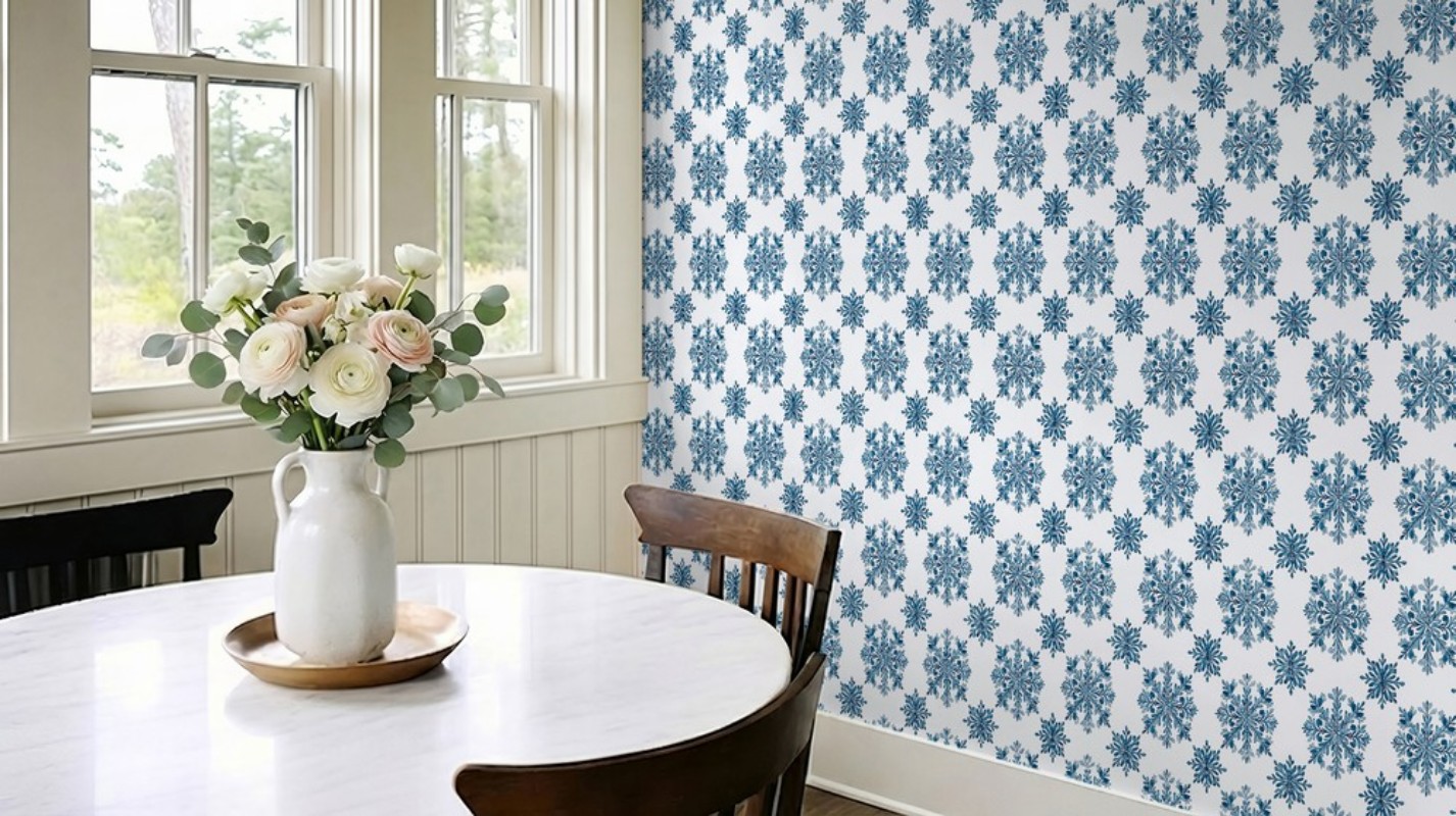 Petter Blue - 1058401-01 wallpaper Scandza