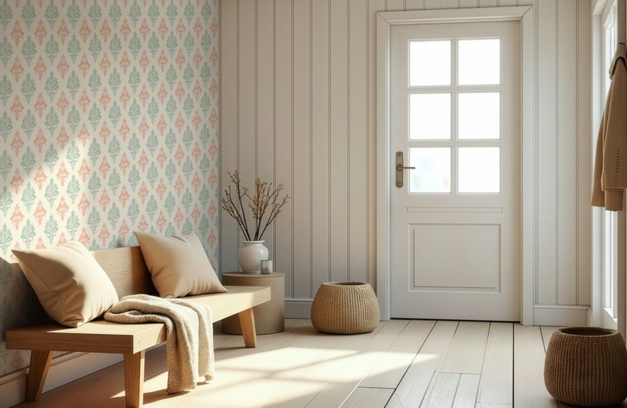 Ragnar Pink - 1058601-03 wallpaper Scandza