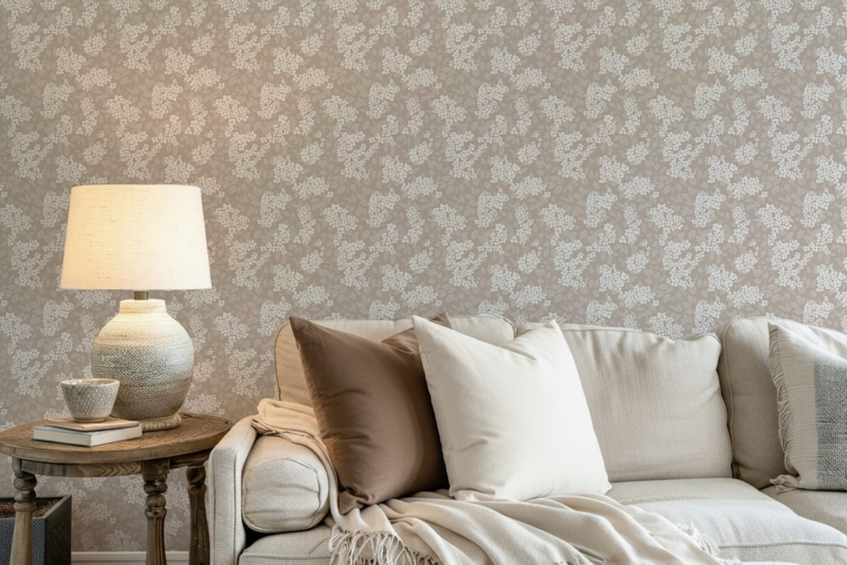 Serina Beige - 1059301-01 wallpaper Scandza