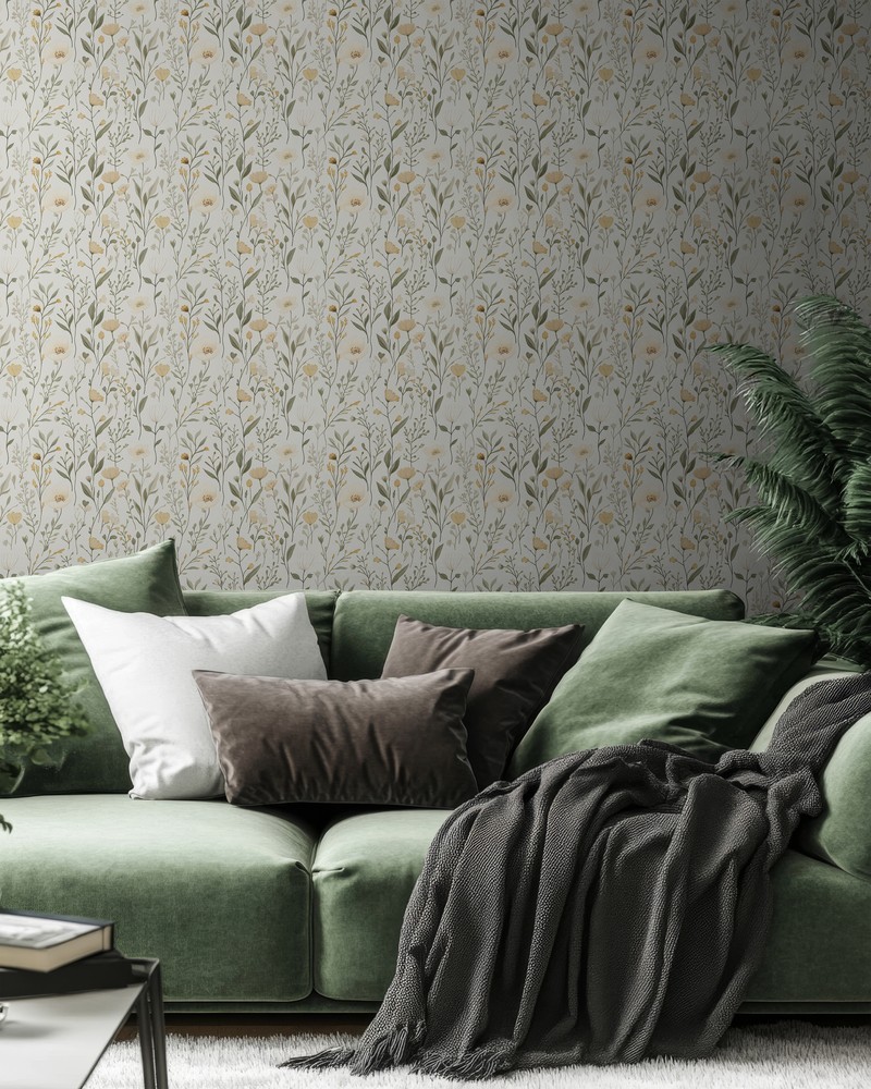 Sigrun Beige - 1059501-01 wallpaper Scandza