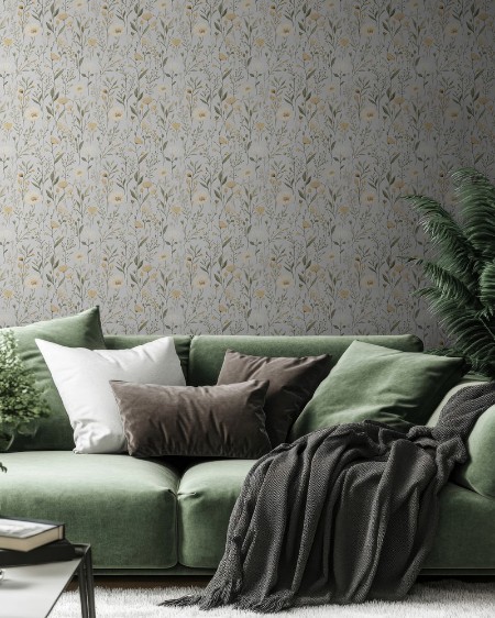 Sigrun Grey - 1059501-02 wallpaper Scandza