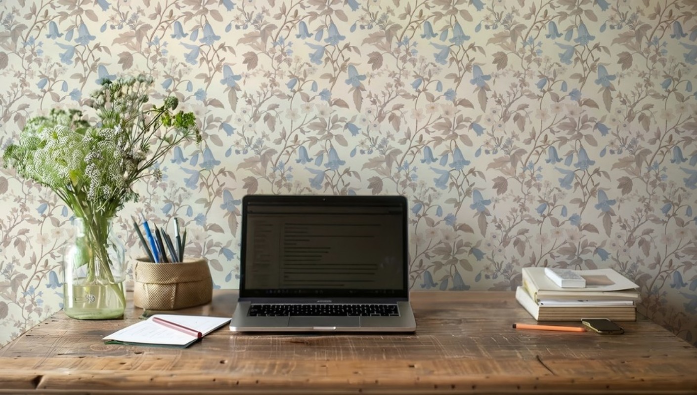 Smilla Blue - 1060101-01 wallpaper Scandza