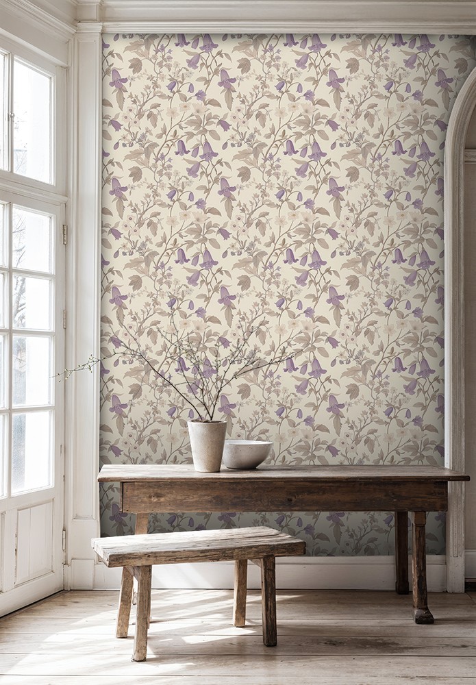 Smilla Purple - 1060101-03 wallpaper Scandza