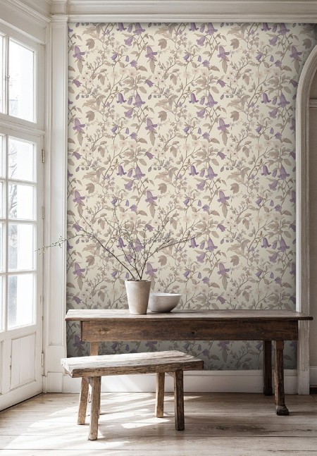Smilla Purple - 1060101-03 wallpaper Scandza