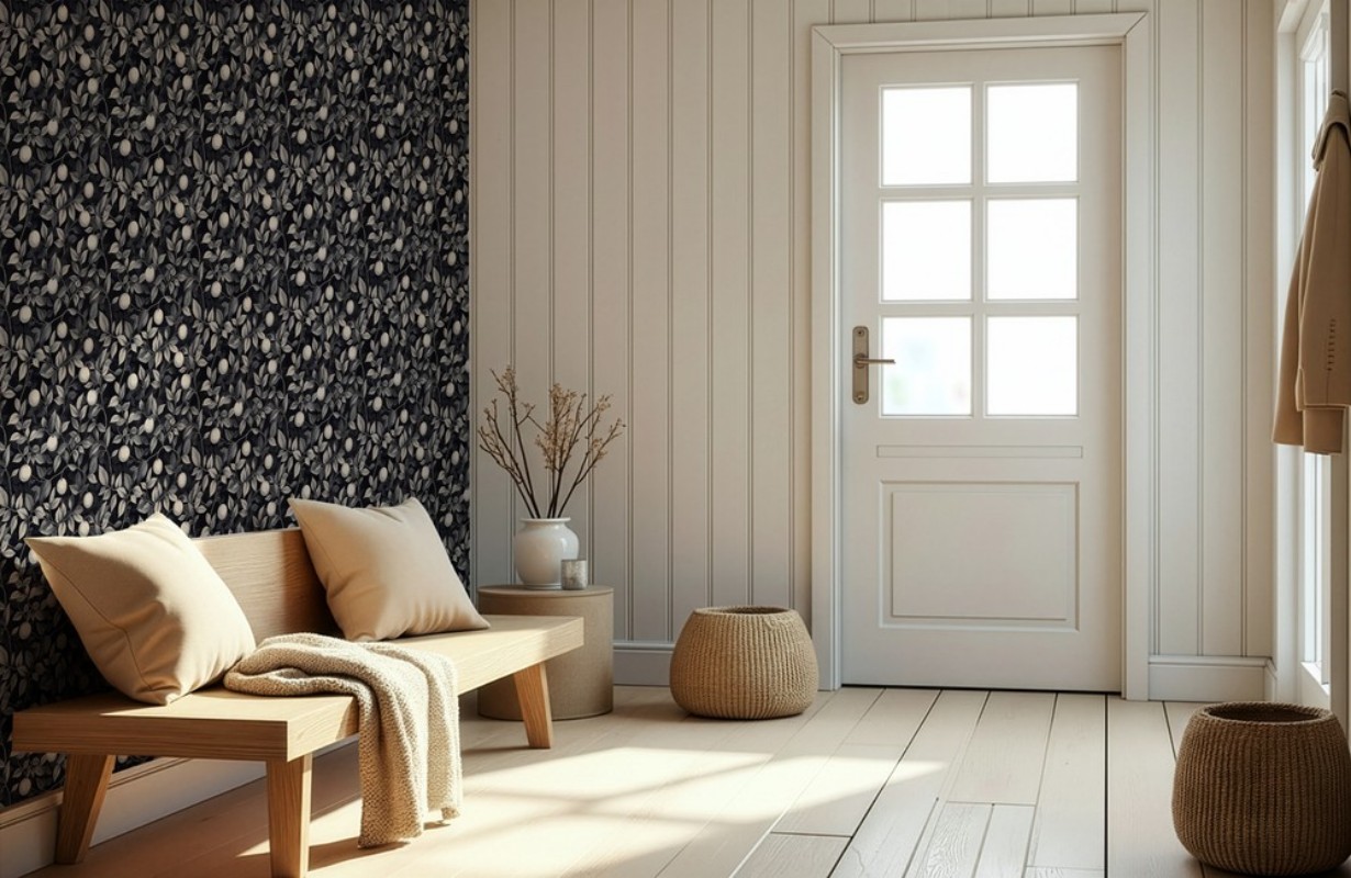 Sparreholm Grey - 1060201-03 wallpaper Scandza