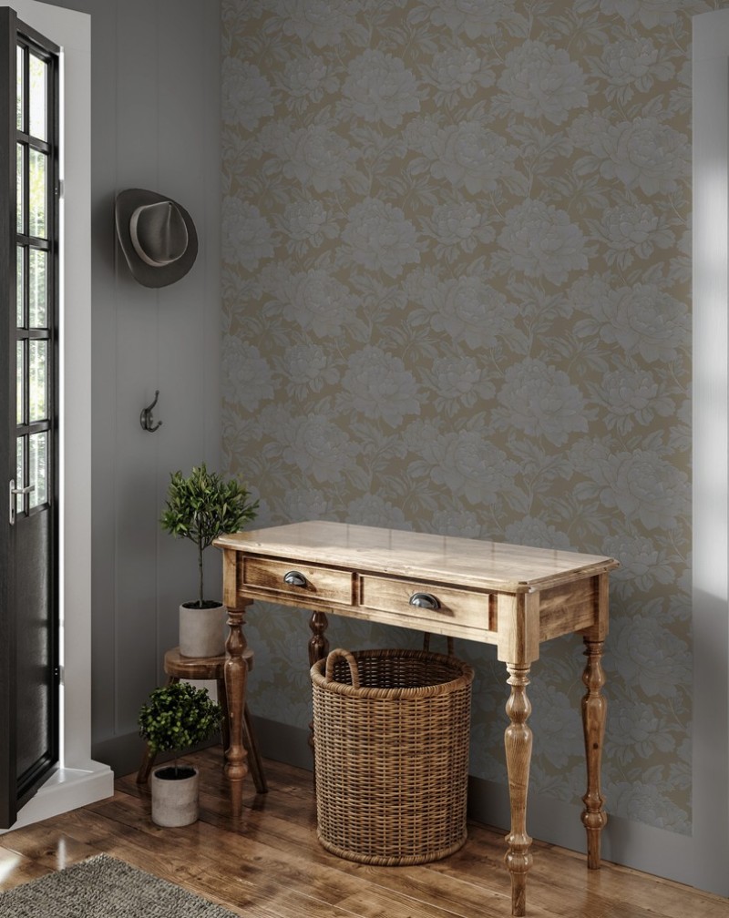 Svea Beige - 1060301-01 wallpaper Scandza