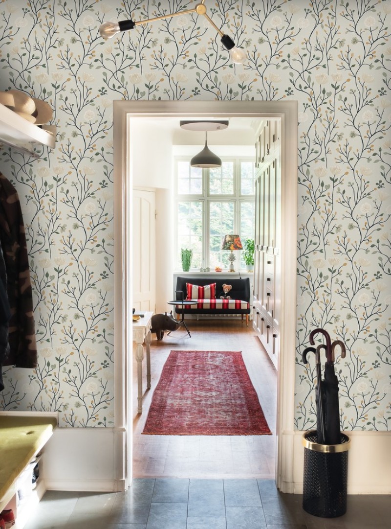 Tanja Light Green - 1060501-02 wallpaper Scandza