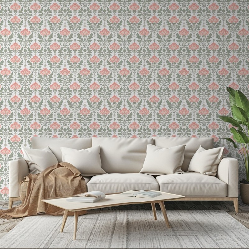Svanberga Pink - 1062501-01 wallpaper Scandza