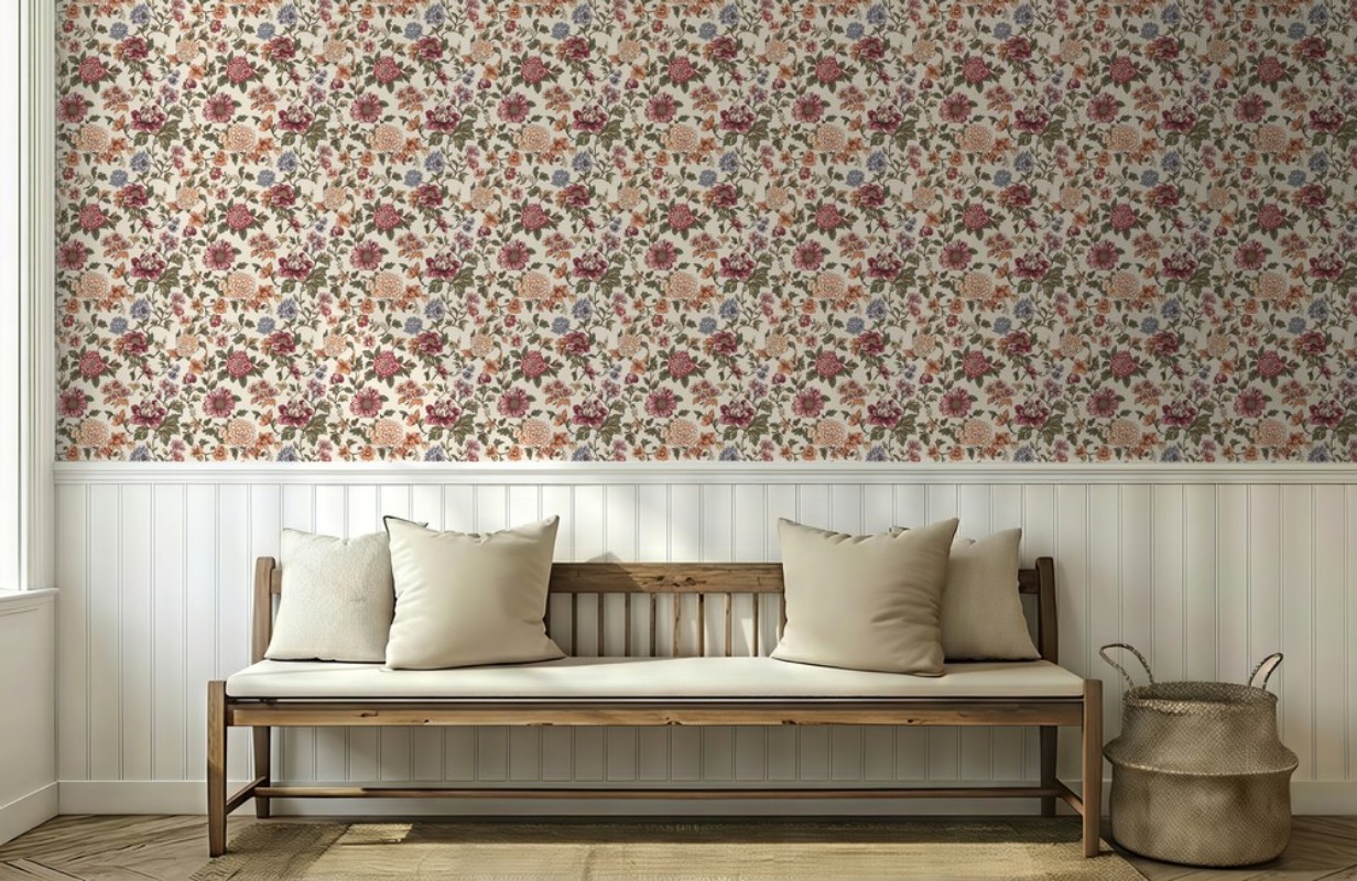 Katarina Beige - 1063601-01 wallpaper Scandza