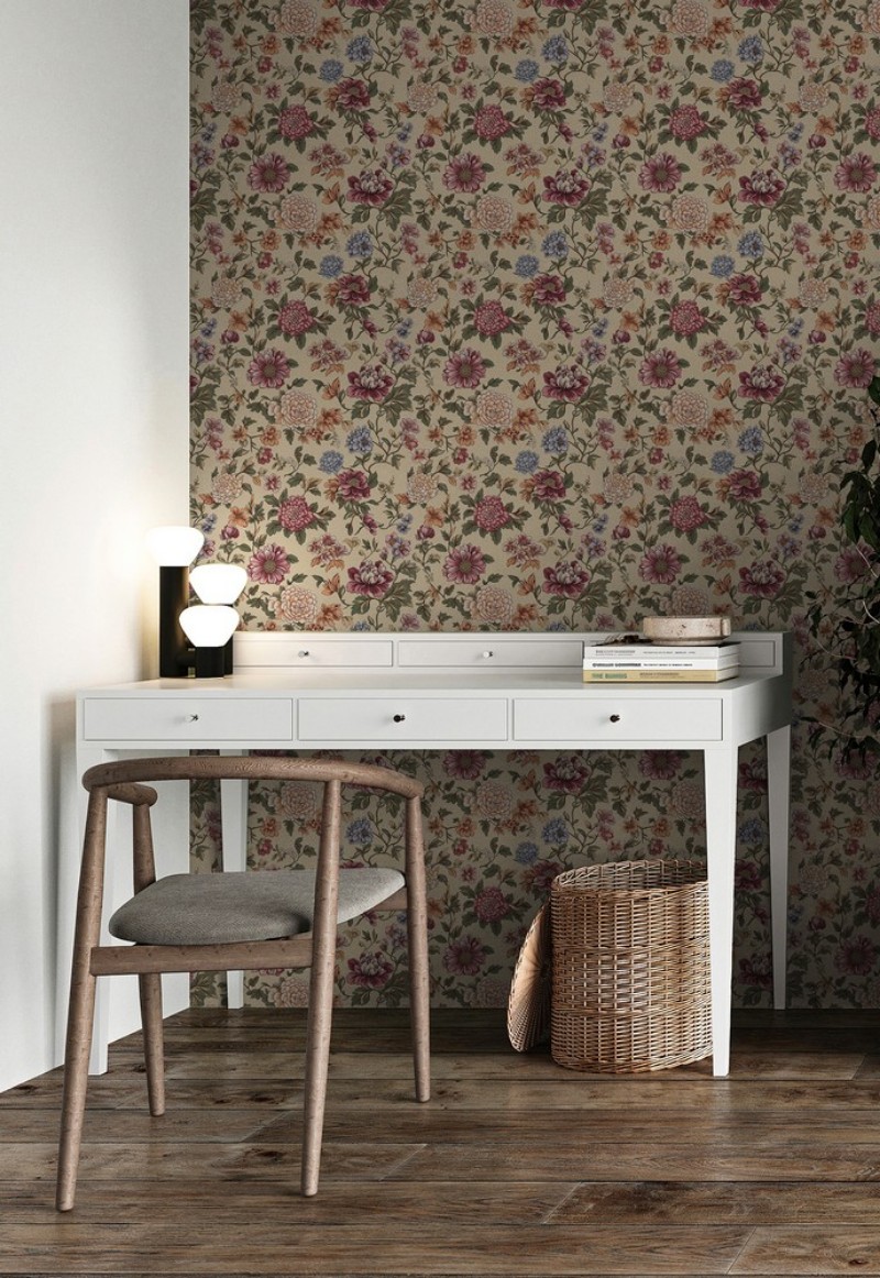 Katarina Yellow - 1063601-03 wallpaper Scandza