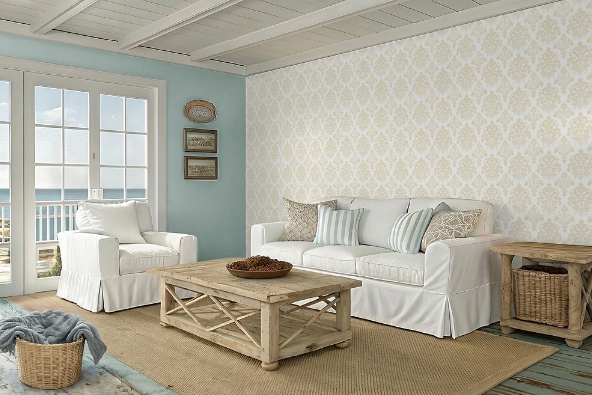 Forshaga Yellow - 1065501-01 wallpaper Scandza