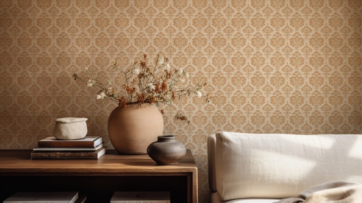 Kullersta Beige - 1065601-01 wallpaper Scandza