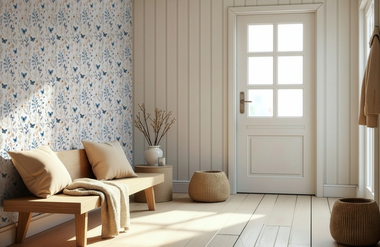 Nadja Blue - 1067201-01 wallpaper Scandza